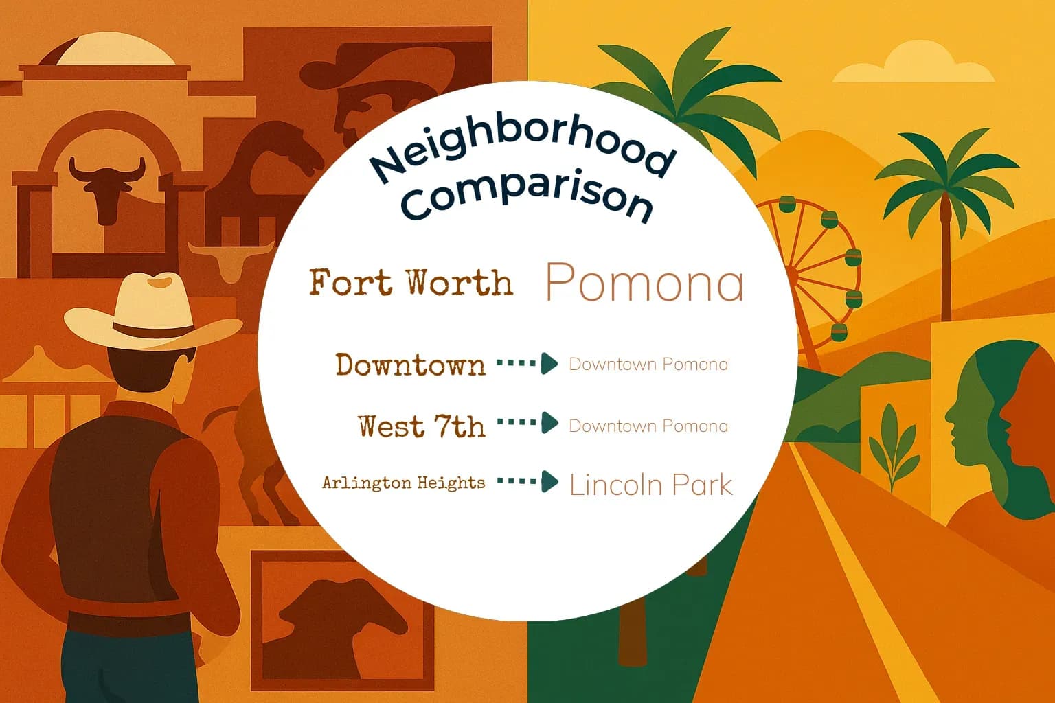 Fort Worth vs Pomona Neighborhood Comparison