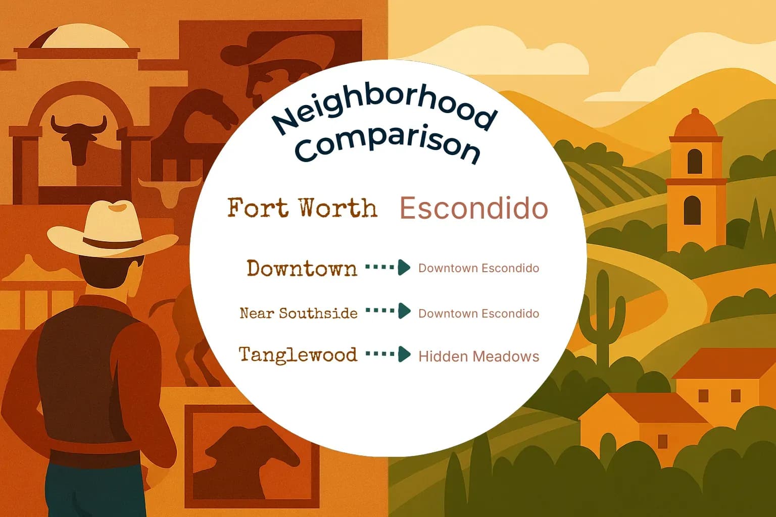 Fort Worth vs Escondido Neighborhood Comparison