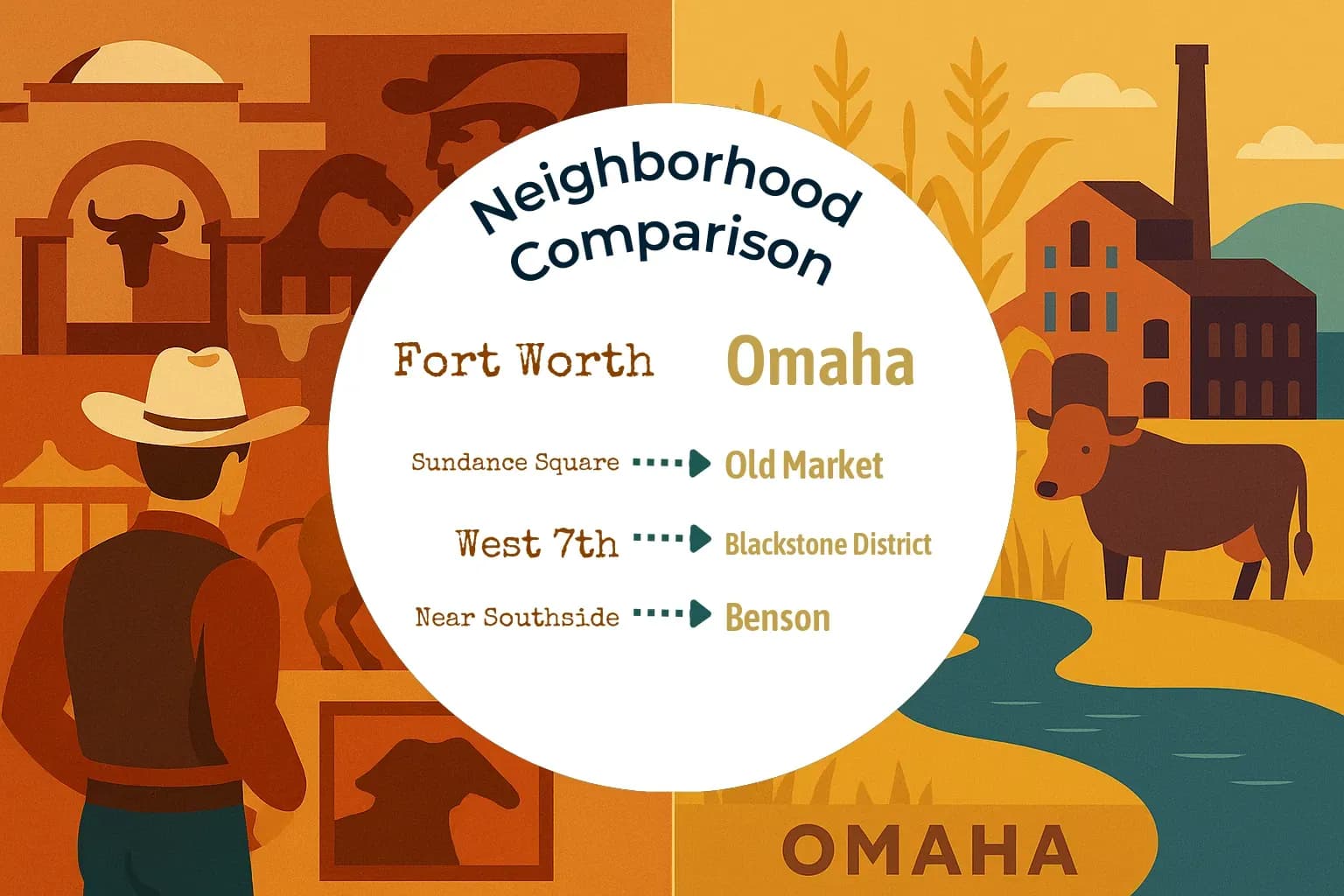 Fort Worth vs Omaha Neighborhood Comparison