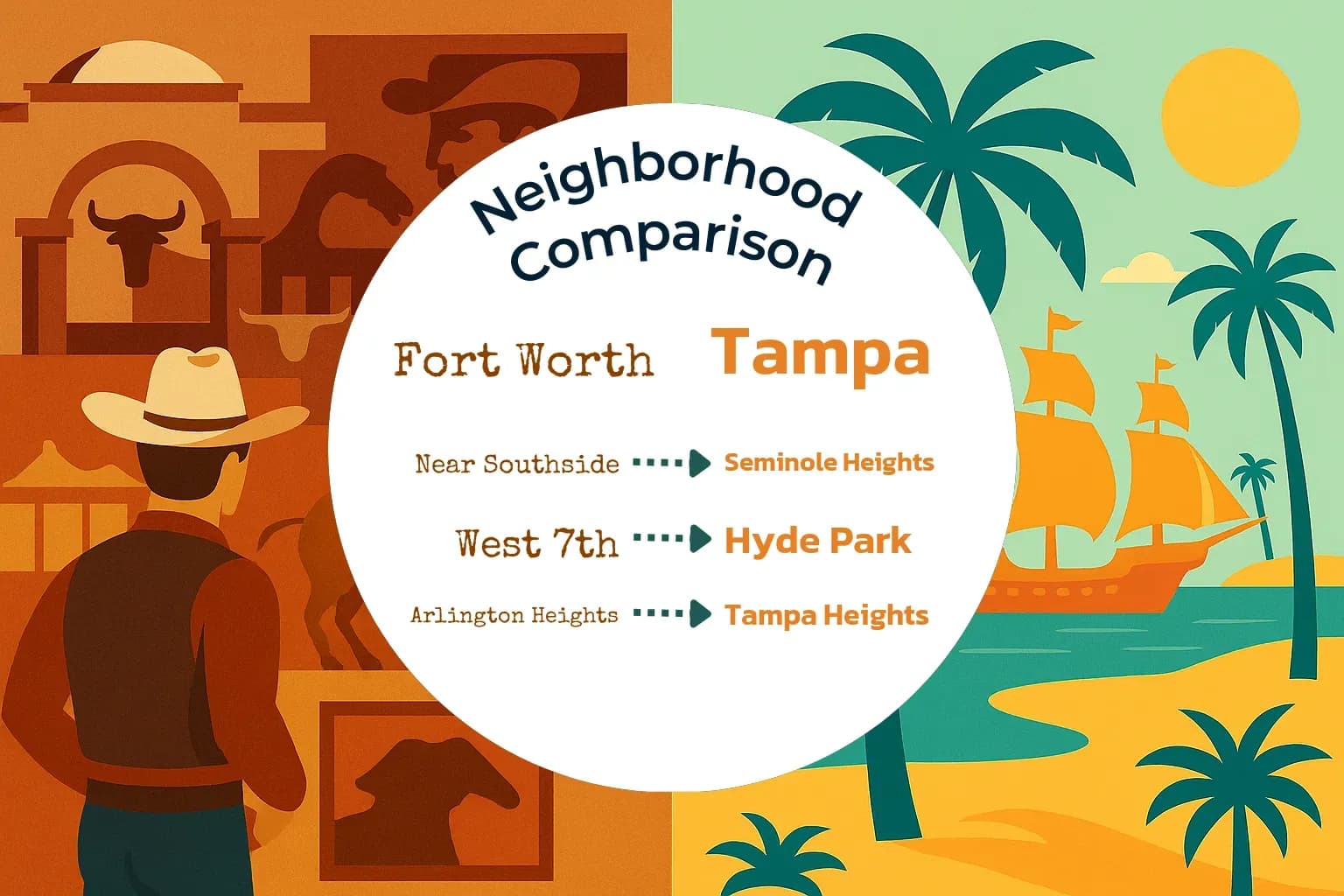 Fort Worth vs Tampa Neighborhood Comparison