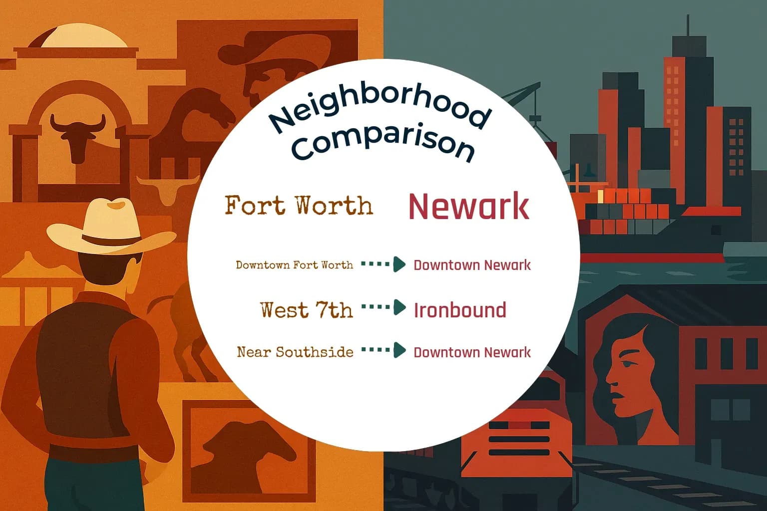 Fort Worth vs Newark Neighborhood Comparison