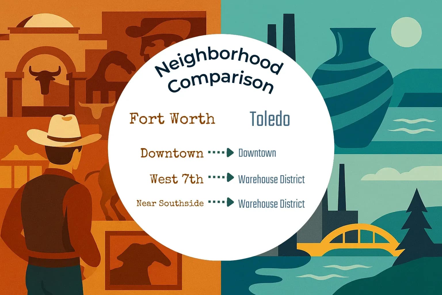 Fort Worth vs Toledo Neighborhood Comparison