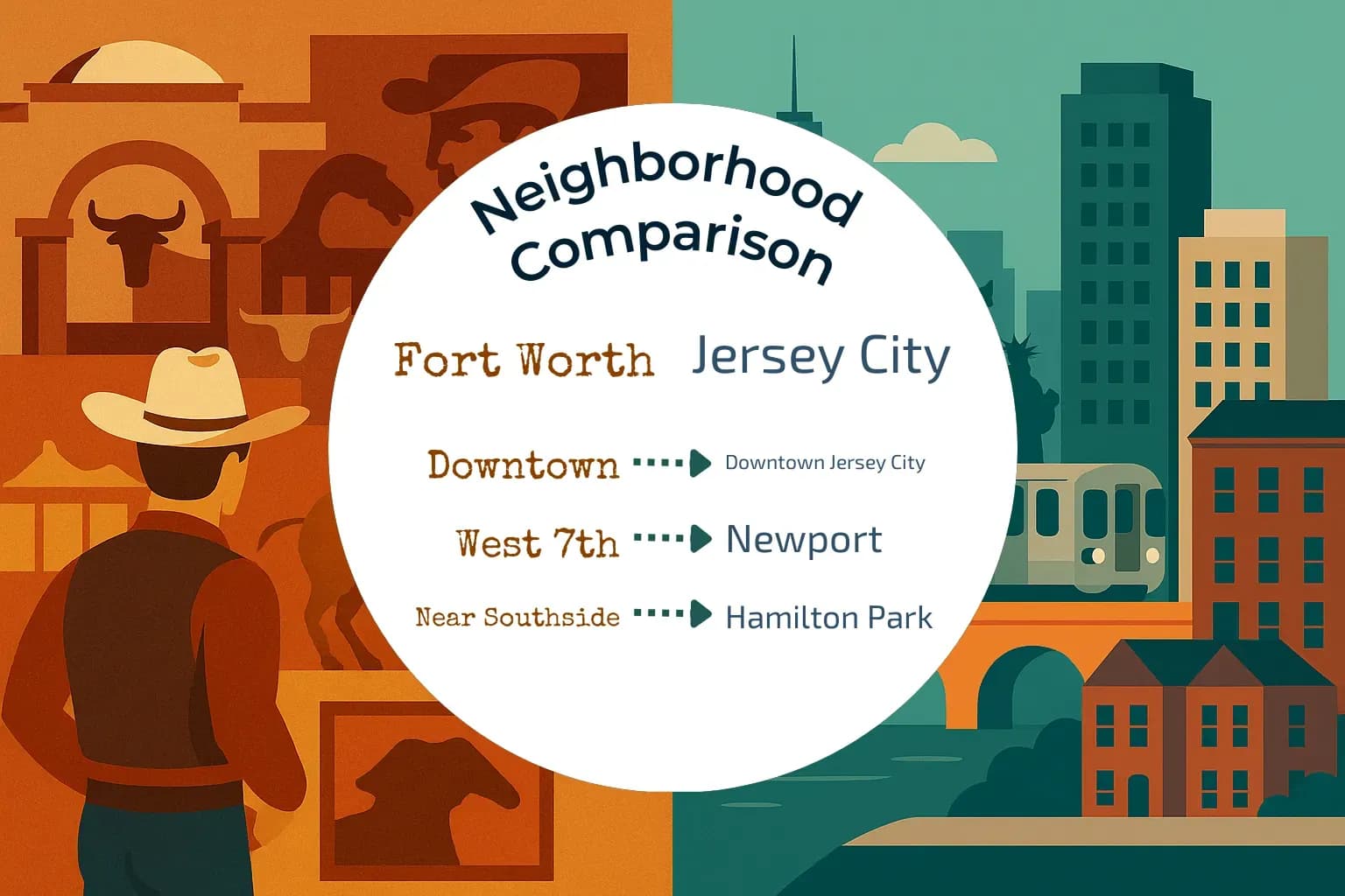 Fort Worth vs Jersey City Neighborhood Comparison