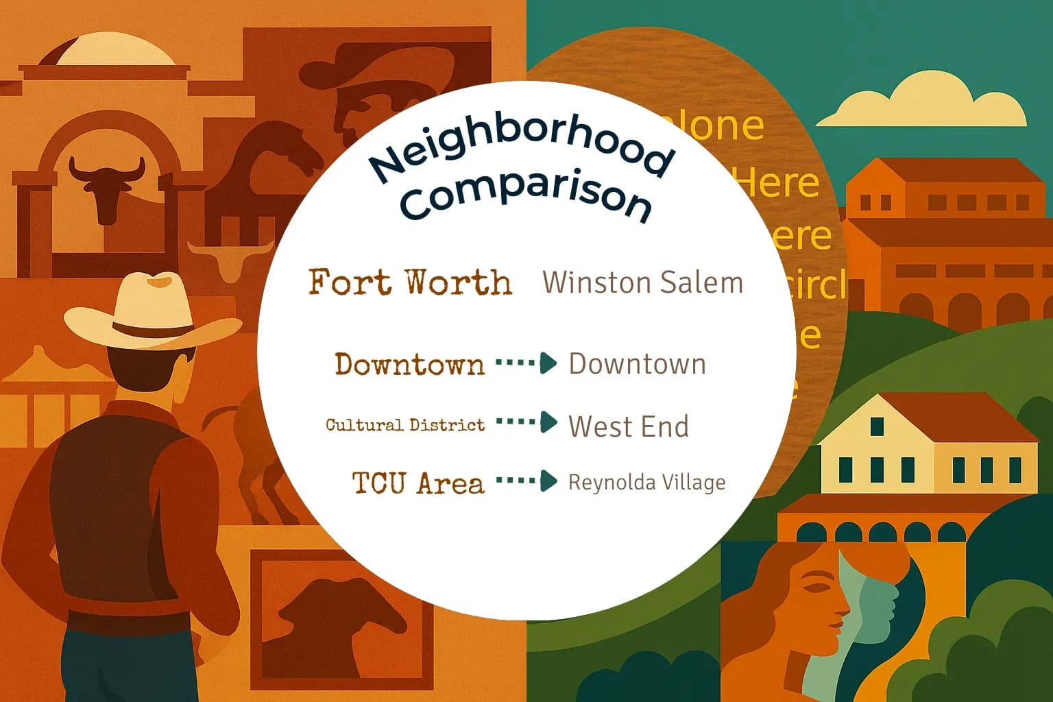 Fort Worth vs Winston Salem Neighborhood Comparison
