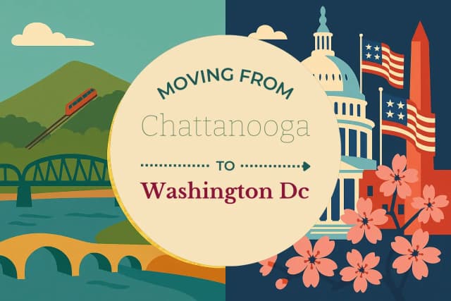 Moving from Chattanooga to Washington DC