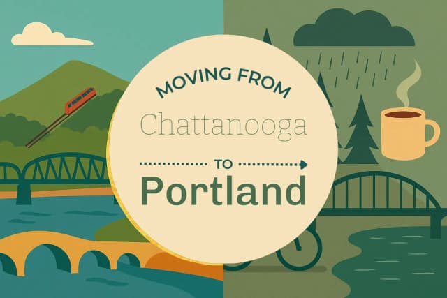 Moving from Chattanooga to Portland