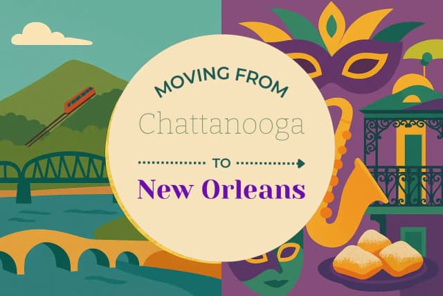 Moving from Chattanooga to New Orleans