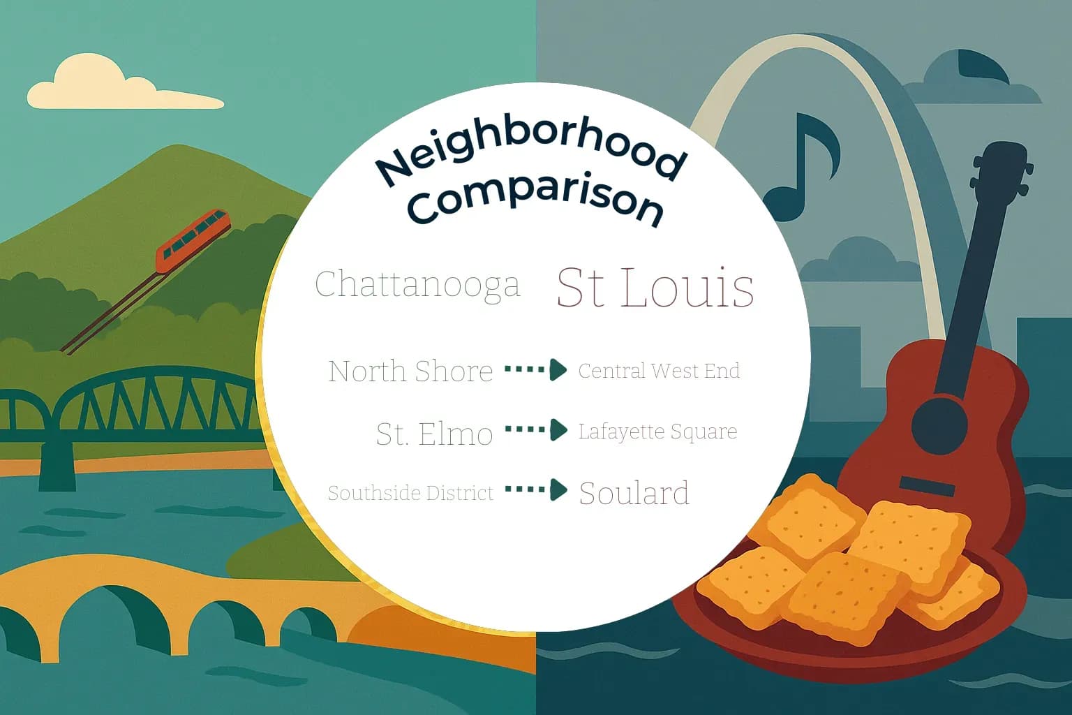 Chattanooga vs St. Louis Neighborhood Comparison