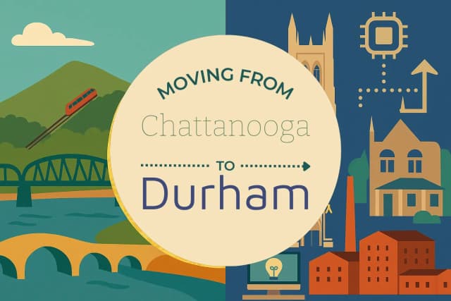 Moving from Chattanooga to Durham