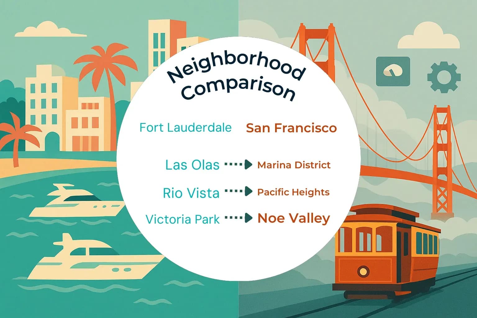 Fort Lauderdale vs San Francisco Neighborhood Comparison