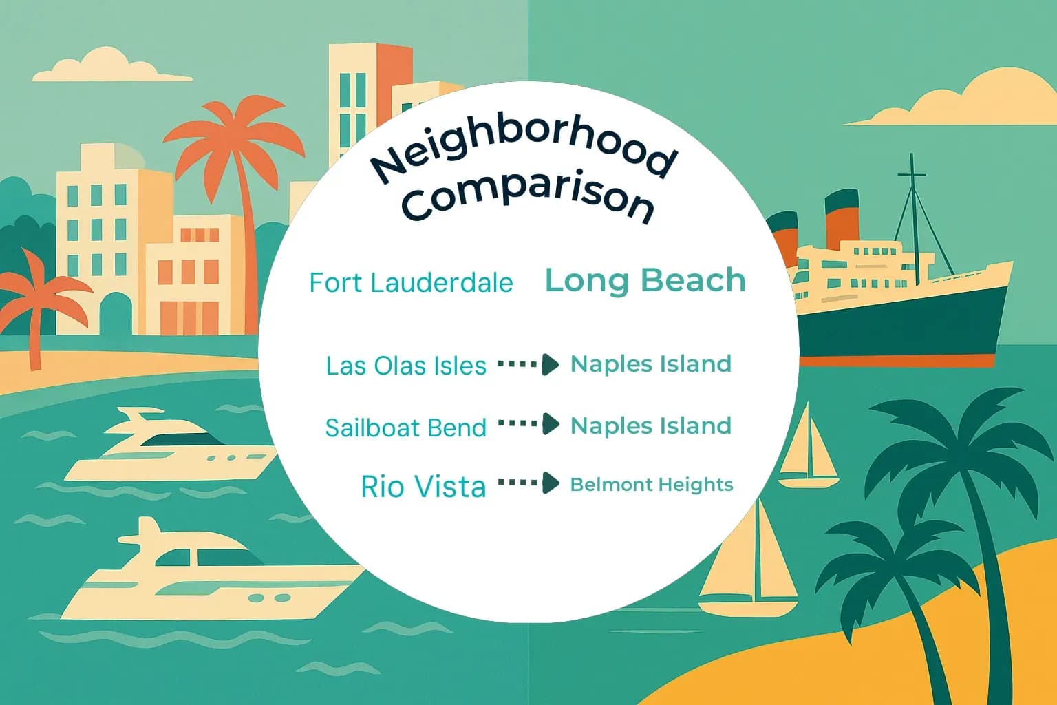 Fort Lauderdale vs Long Beach Neighborhood Comparison