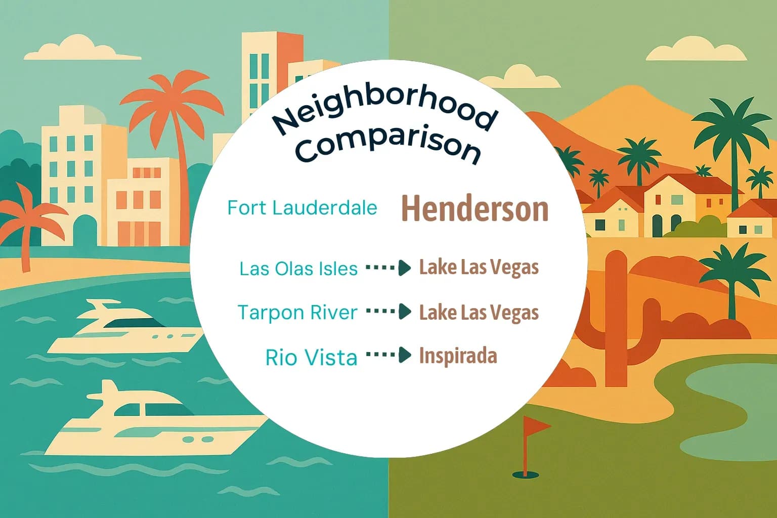 Fort Lauderdale vs Henderson Neighborhood Comparison