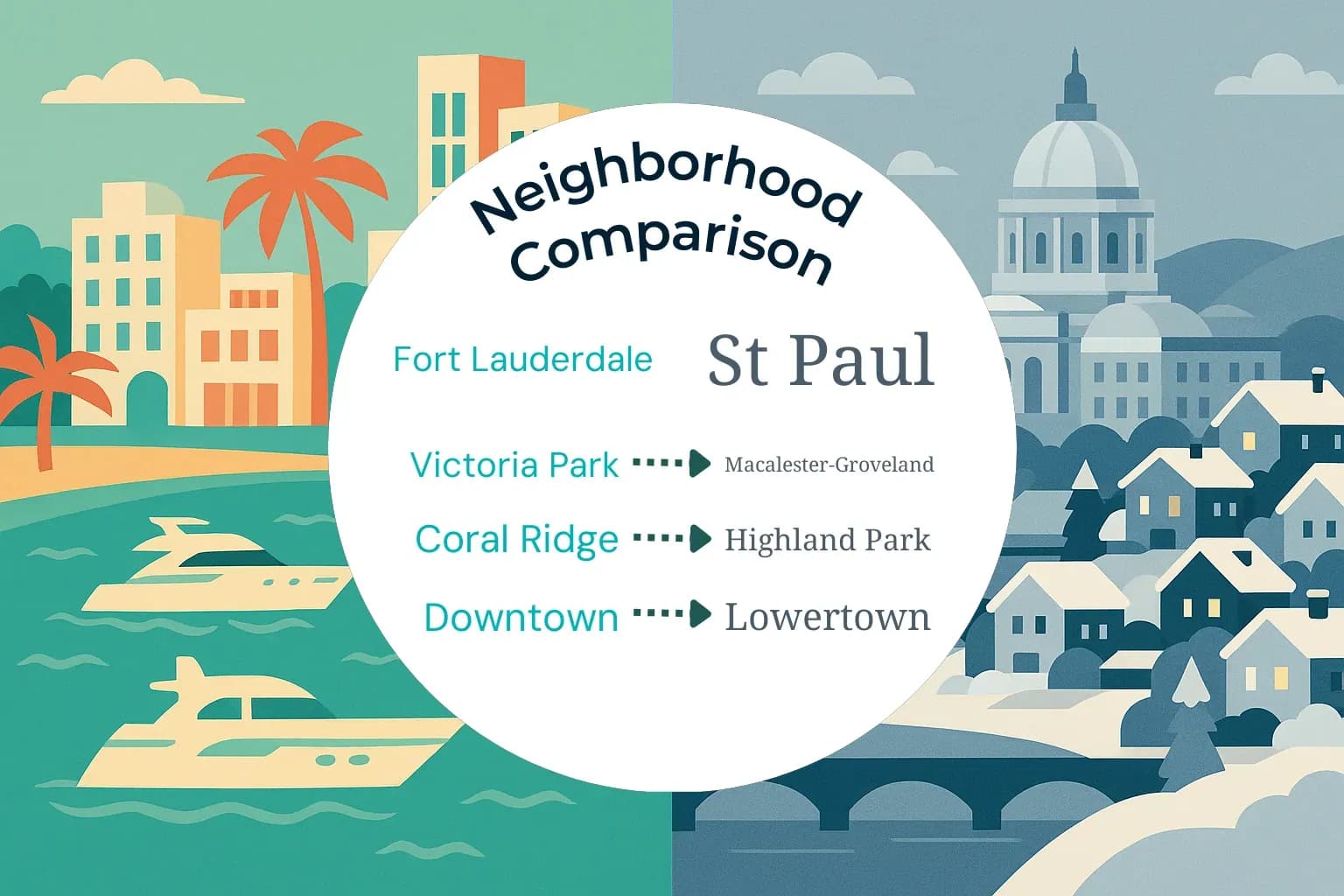Fort Lauderdale vs St. Paul Neighborhood Comparison