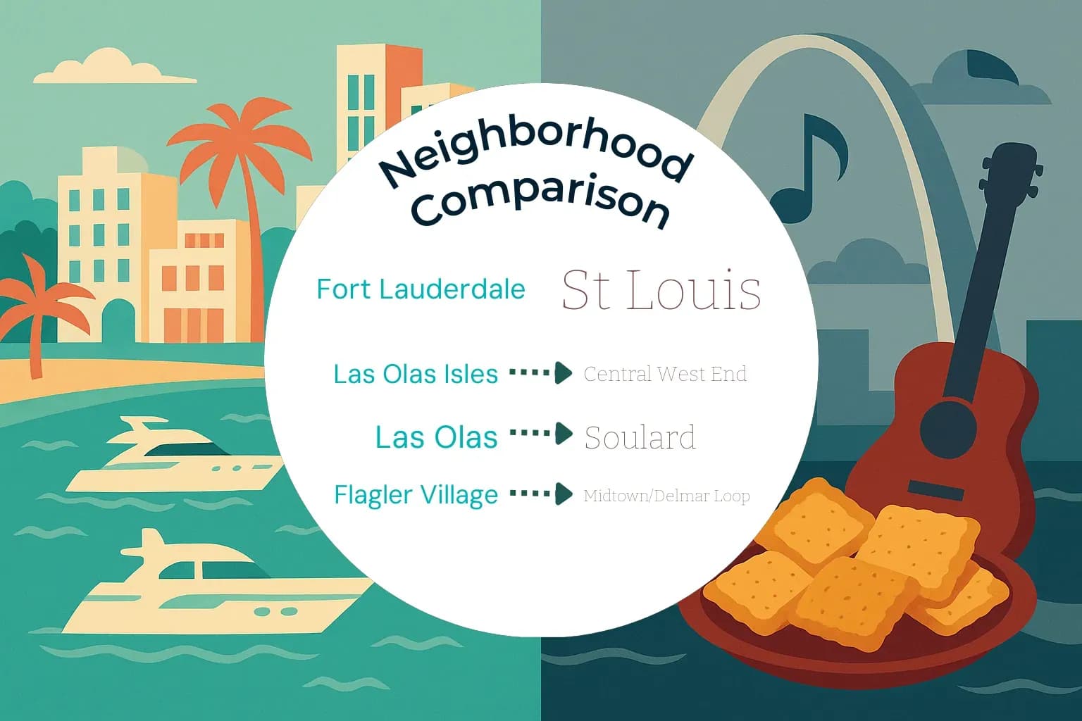 Fort Lauderdale vs St. Louis Neighborhood Comparison