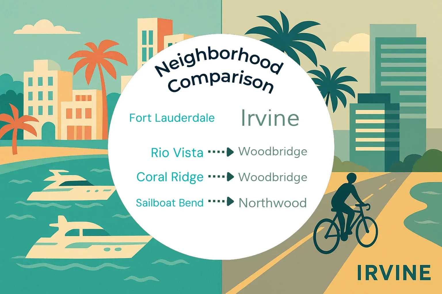 Fort Lauderdale vs Irvine Neighborhood Comparison