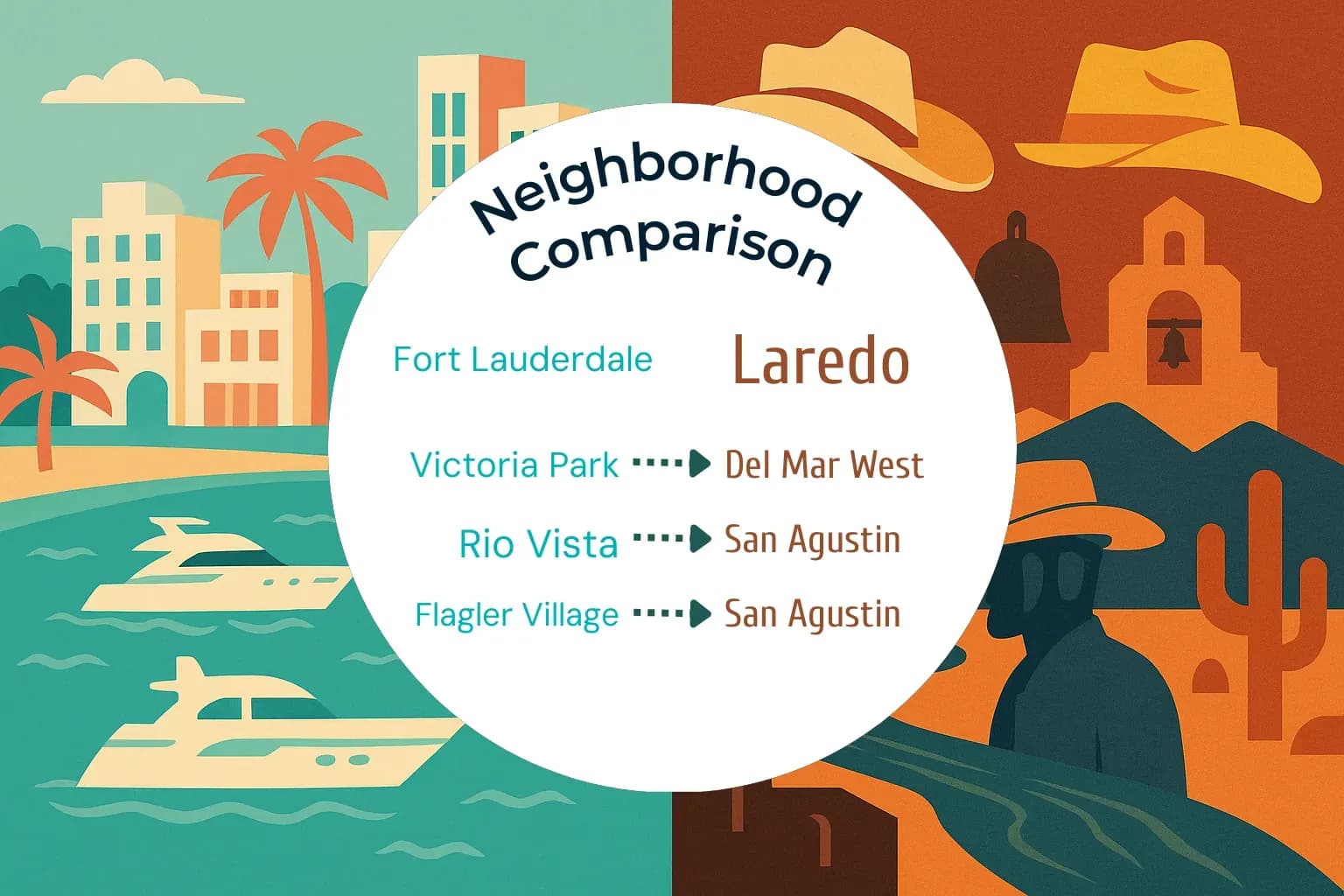 Fort Lauderdale vs Laredo Neighborhood Comparison