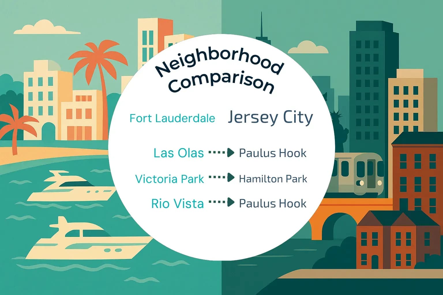 Fort Lauderdale vs Jersey City Neighborhood Comparison