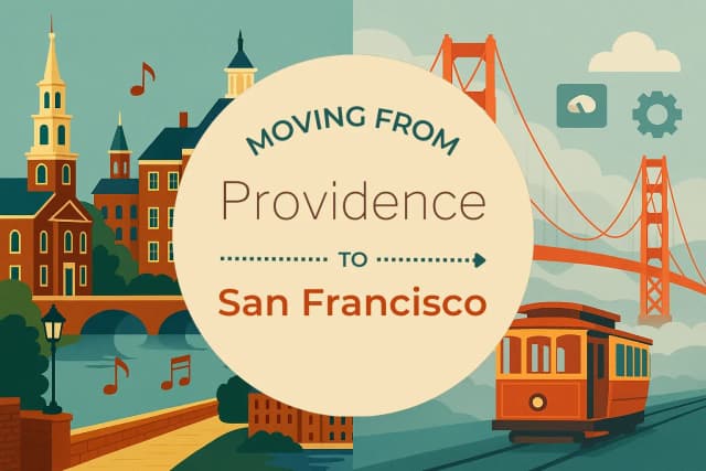 Moving from Providence to San Francisco