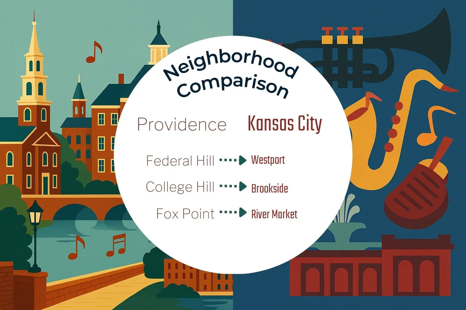 Providence vs Kansas City Neighborhood Comparison