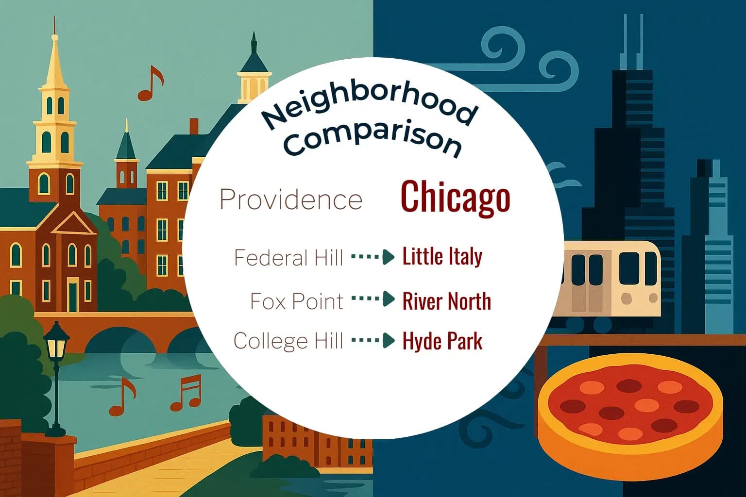 Providence vs Chicago Neighborhood Comparison