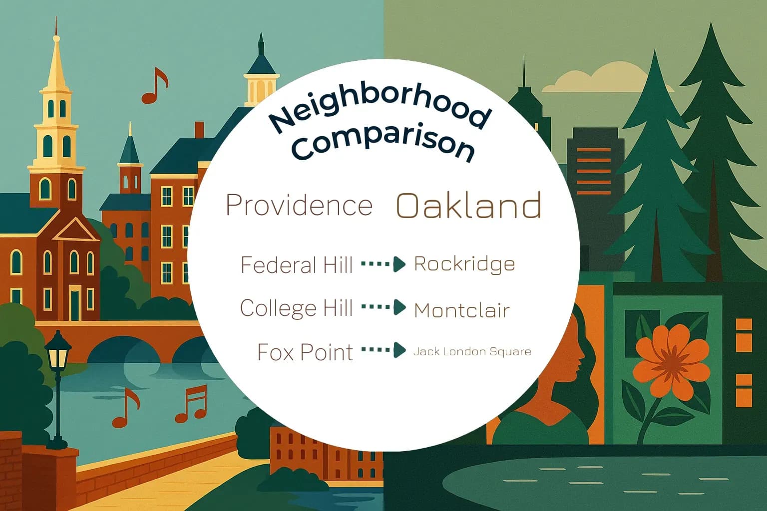 Providence vs Oakland Neighborhood Comparison