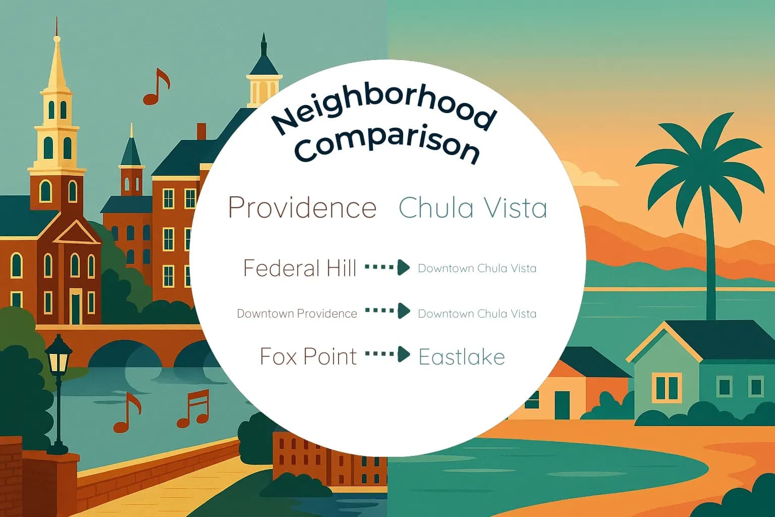 Providence vs Chula Vista Neighborhood Comparison
