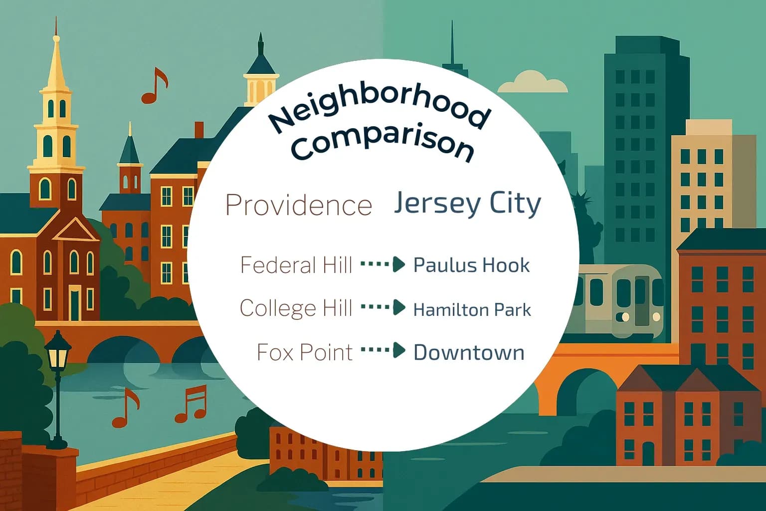Providence vs Jersey City Neighborhood Comparison