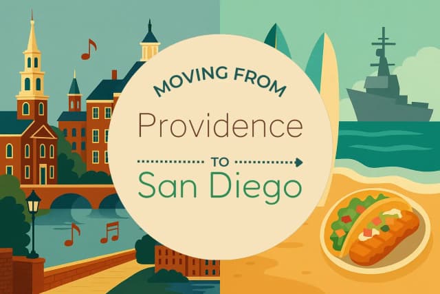 Moving from Providence to San Diego