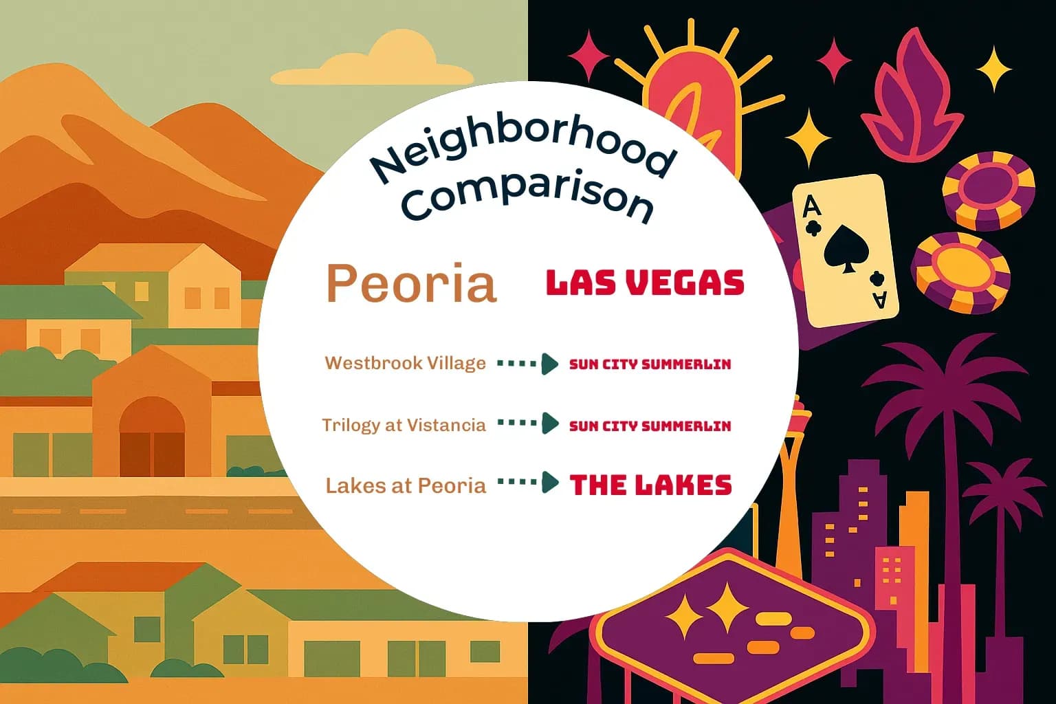 Peoria vs Las Vegas Neighborhood Comparison
