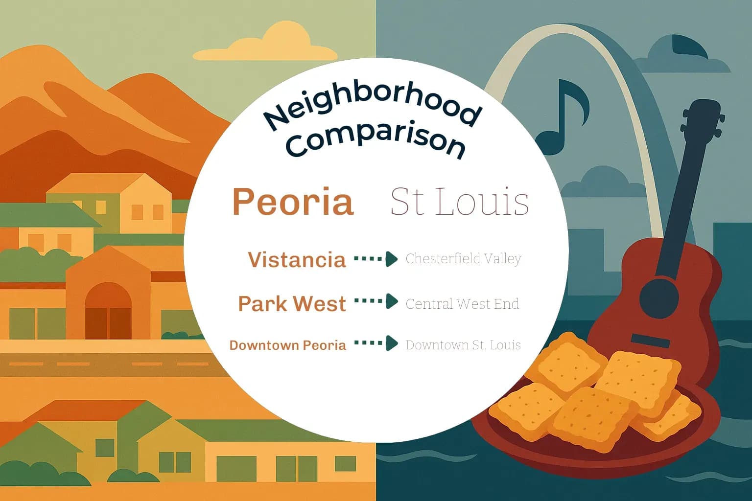 Peoria vs St. Louis Neighborhood Comparison
