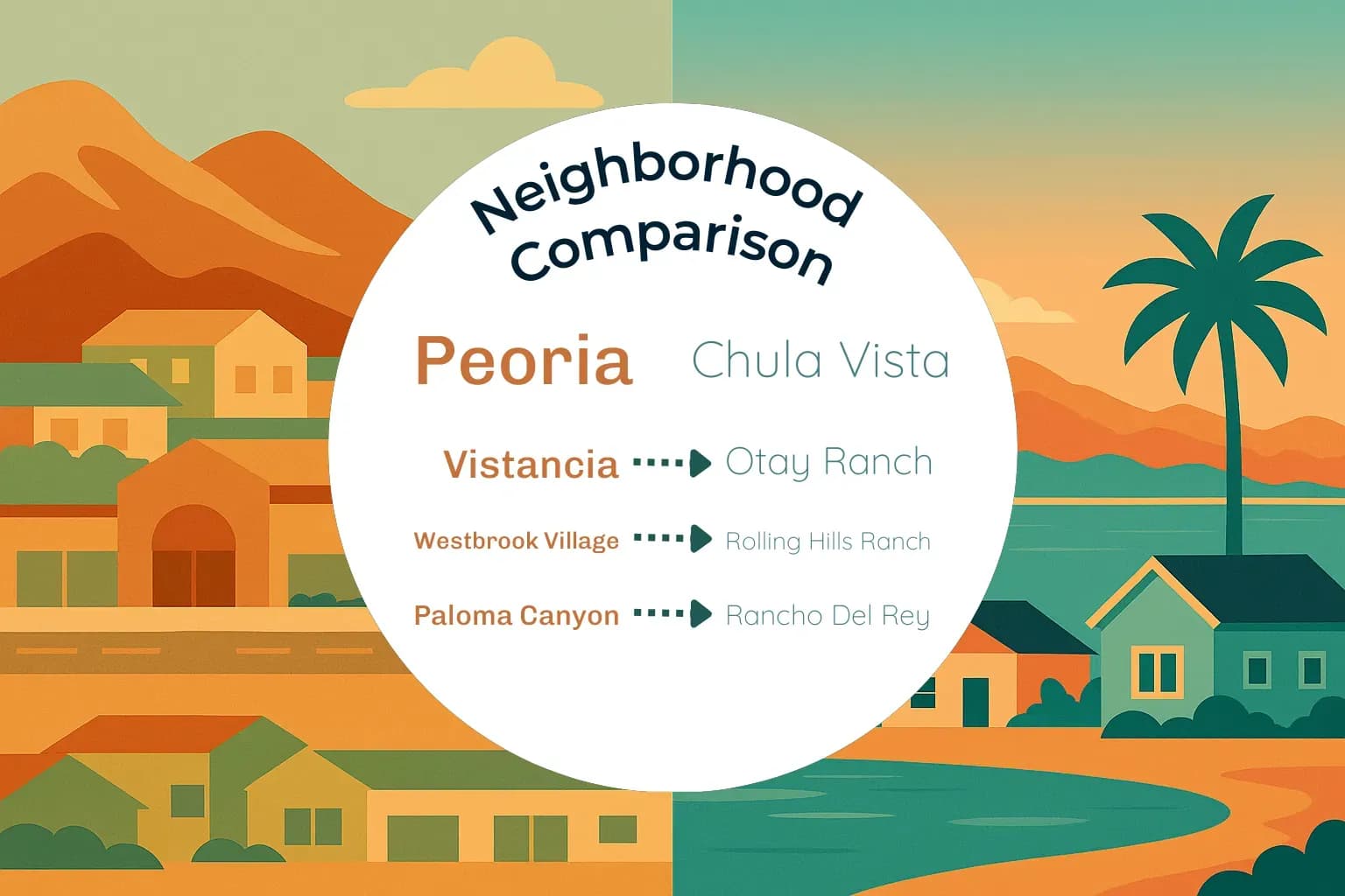 Peoria vs Chula Vista Neighborhood Comparison