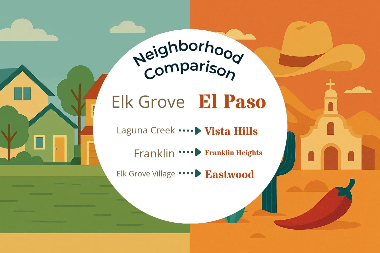 Elk Grove vs El Paso Neighborhood Comparison