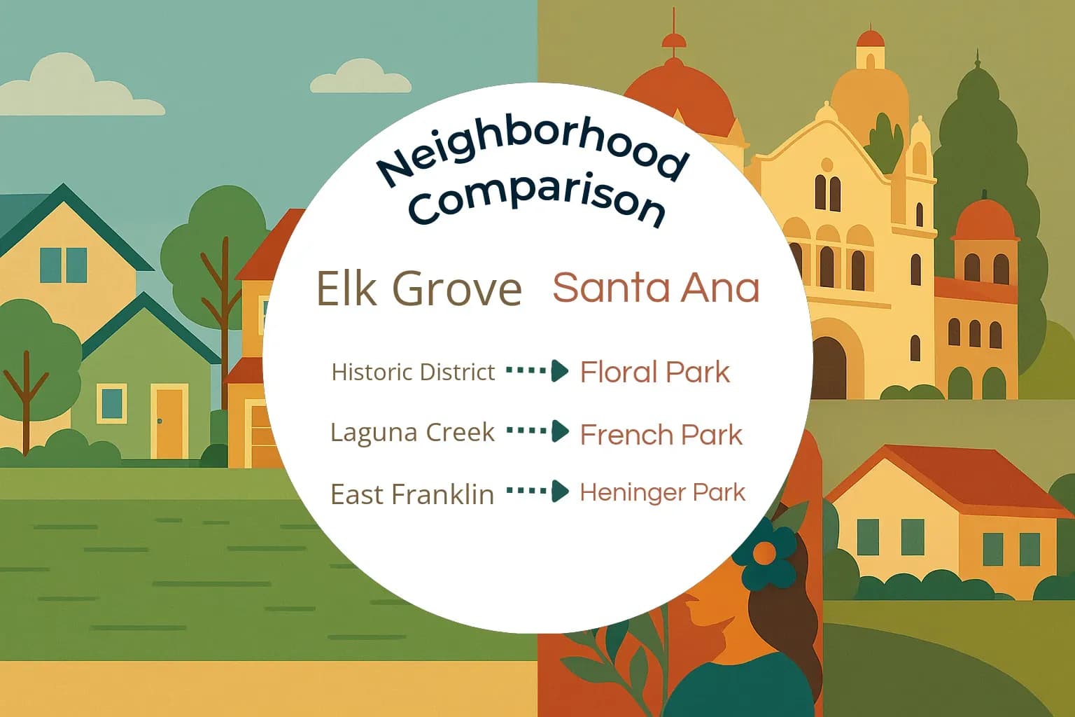 Elk Grove vs Santa Ana Neighborhood Comparison