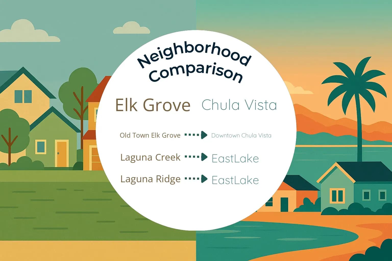 Elk Grove vs Chula Vista Neighborhood Comparison