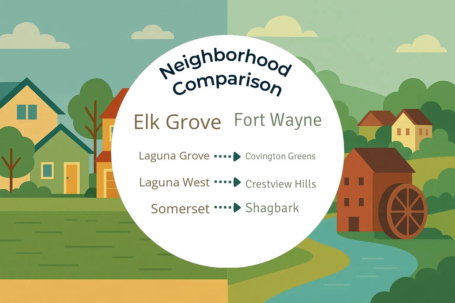 Elk Grove vs Fort Wayne Neighborhood Comparison