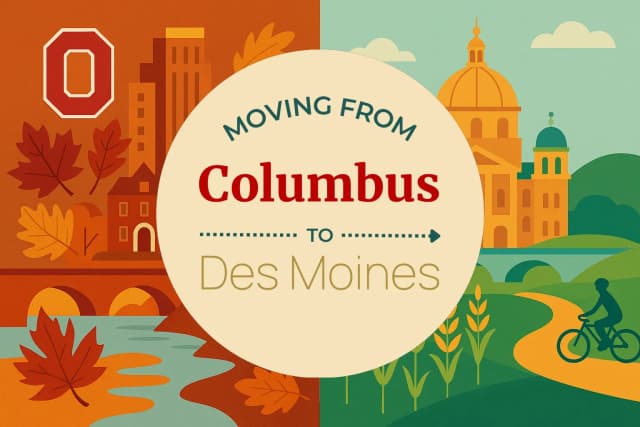 Moving from Columbus to Des Moines