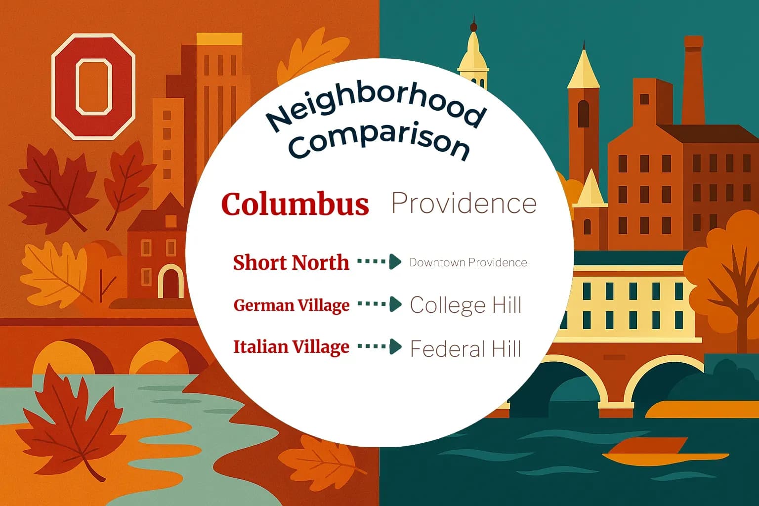 Columbus vs Providence Neighborhood Comparison