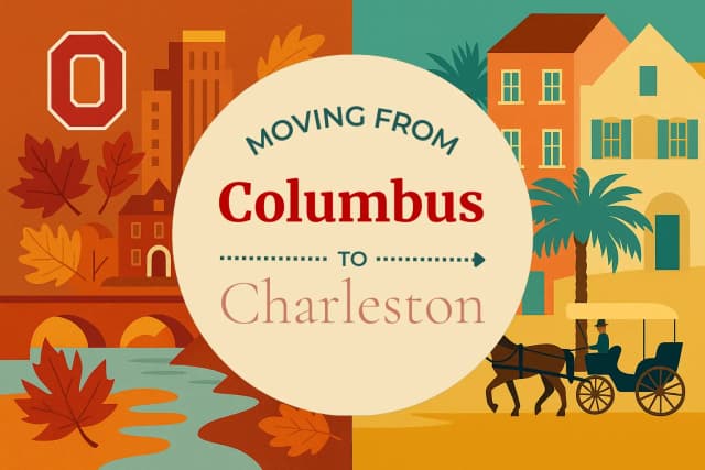 Moving from Columbus to Charleston