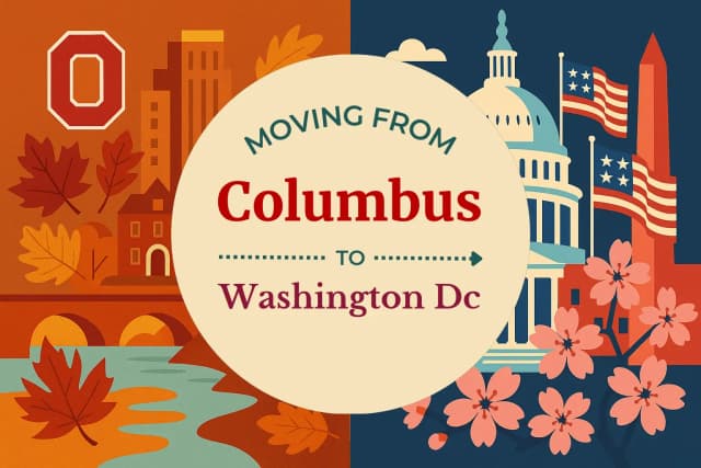 Moving from Columbus to Washington DC