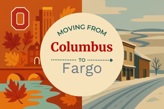 Moving from Columbus to Fargo