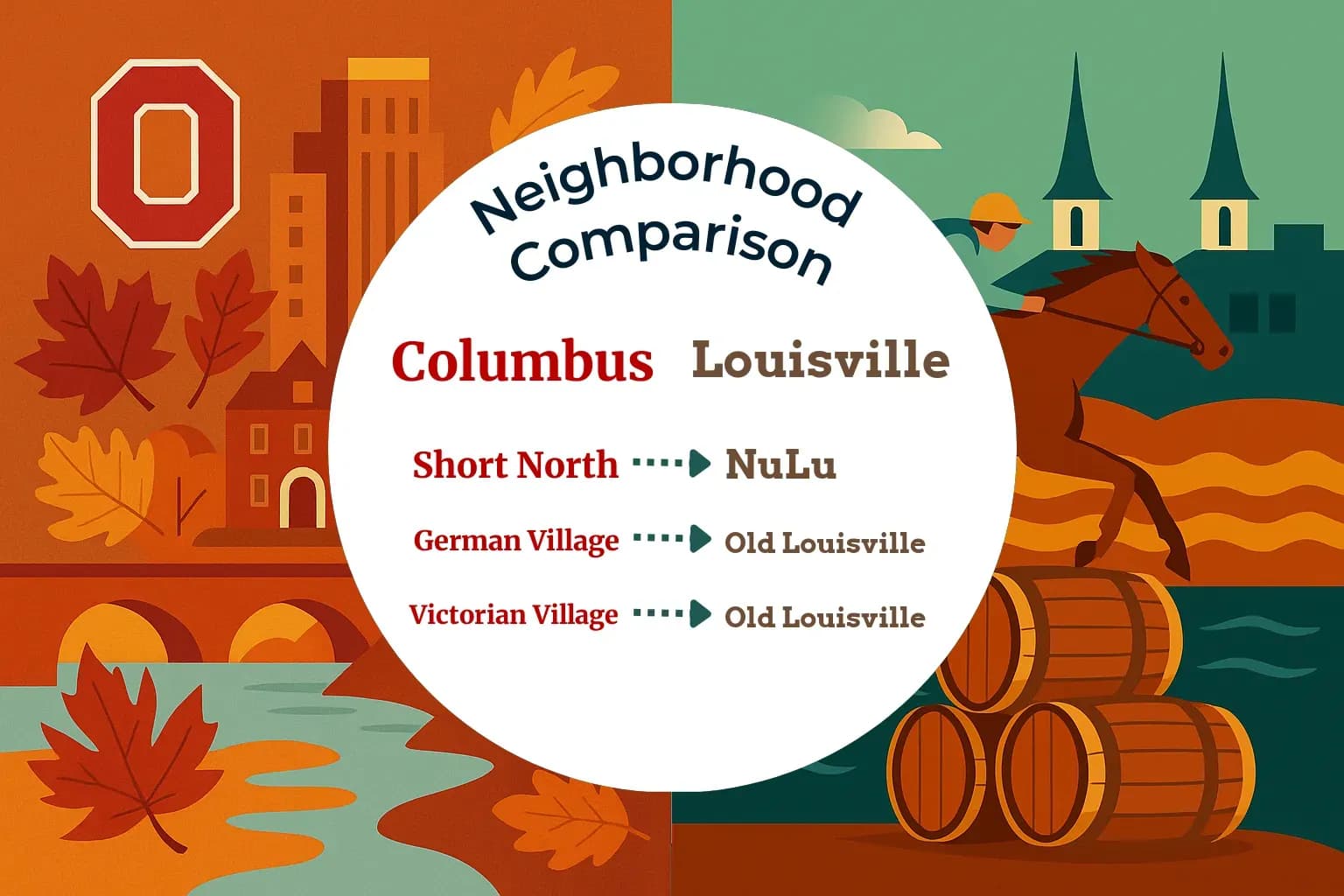 Columbus vs Louisville Neighborhood Comparison