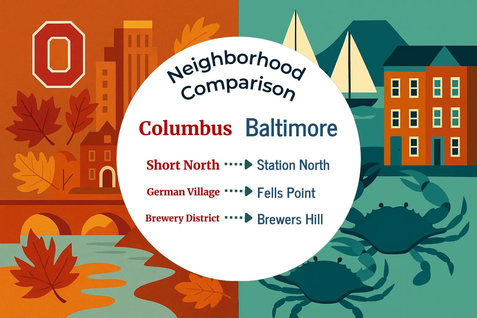 Columbus vs Baltimore Neighborhood Comparison