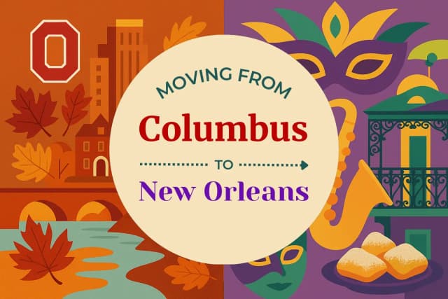 Moving from Columbus to New Orleans