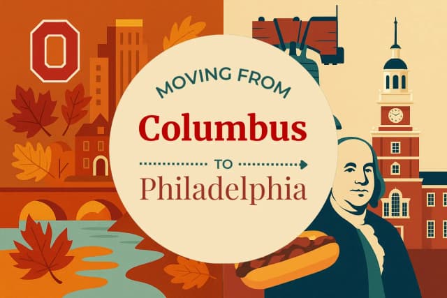 Moving from Columbus to Philadelphia