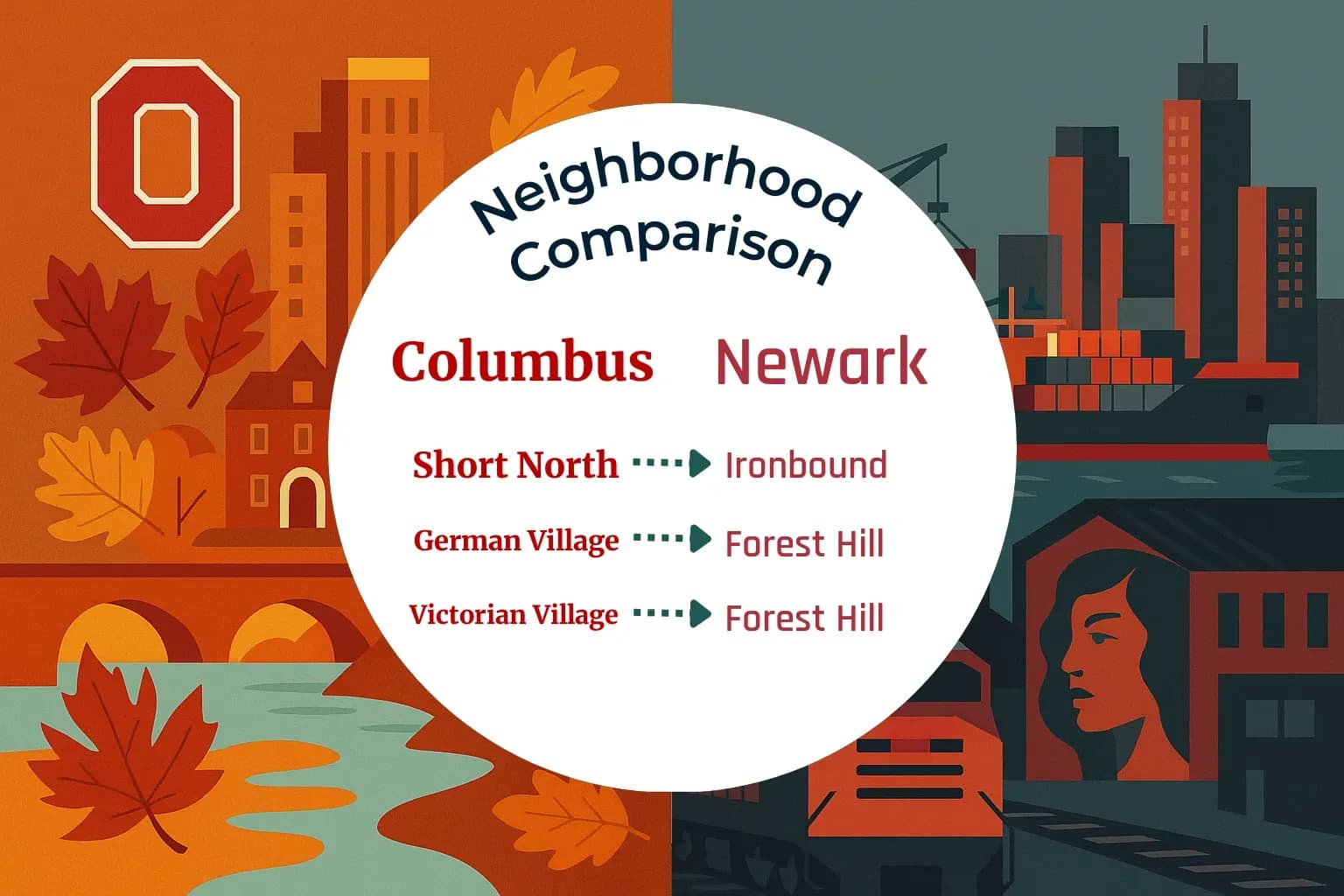 Columbus vs Newark Neighborhood Comparison