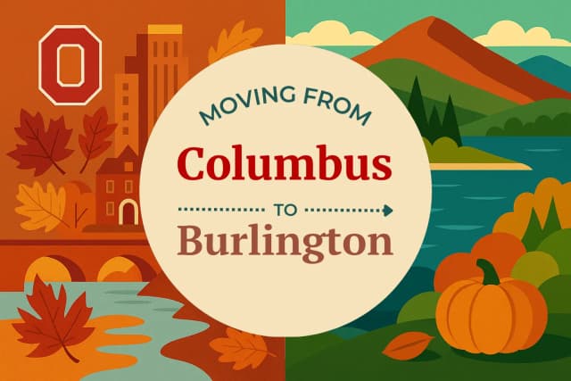 Moving from Columbus to Burlington