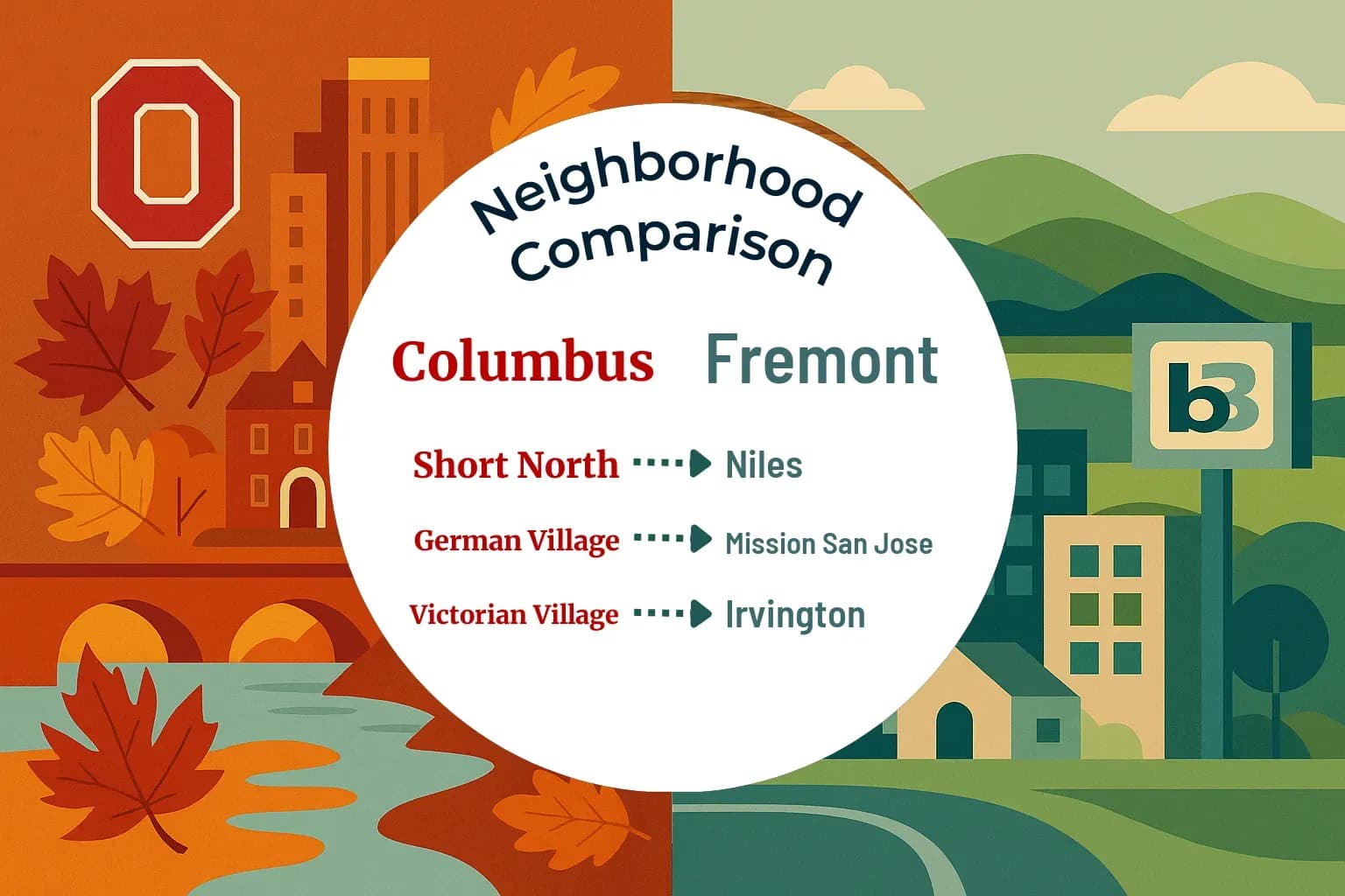 Columbus vs Fremont Neighborhood Comparison