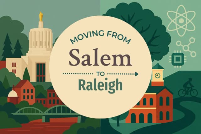 Moving from Salem to Raleigh