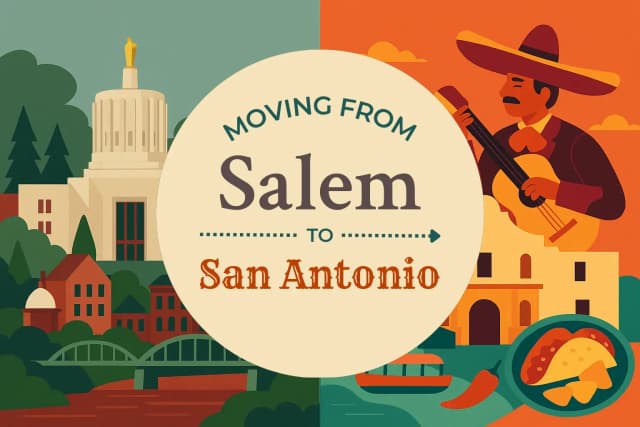 Moving from Salem to San Antonio