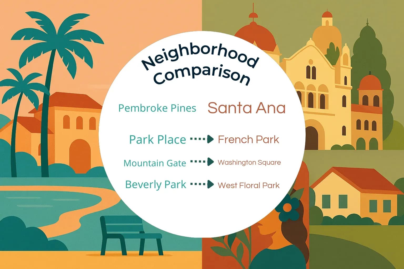 Pembroke Pines vs Santa Ana Neighborhood Comparison